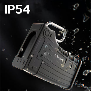 Lenyes LCR03 | Type-C Kablolu Su Geçirmez Çoklu Kart Depolama & Okuyucu Kutusu – 10 Gbps