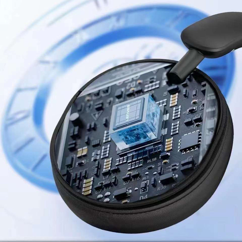 Lenyes LH89 Bluetooth 5.3 Kulak Üstü Kulaklık, ANC Gürültü Engelleme, Şeffaf Mod ve 30 Saat Pil Ömrü