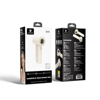 Lenyes LHF19 | 19.500 RPM 100 Kademeli LED Portatif El Fanı