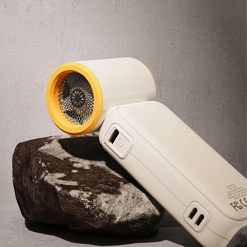 Lenyes LHF20 Dijital LED Göstergeli Turbo Yüksek Hızlı Portatif El Fanı 20000 RPM