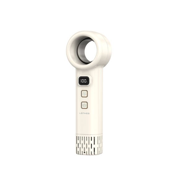 Lenyes LHF21 Dijital LED Göstergeli Bıçaksız Portatif Soğutucu El Fanı 36000 RPM