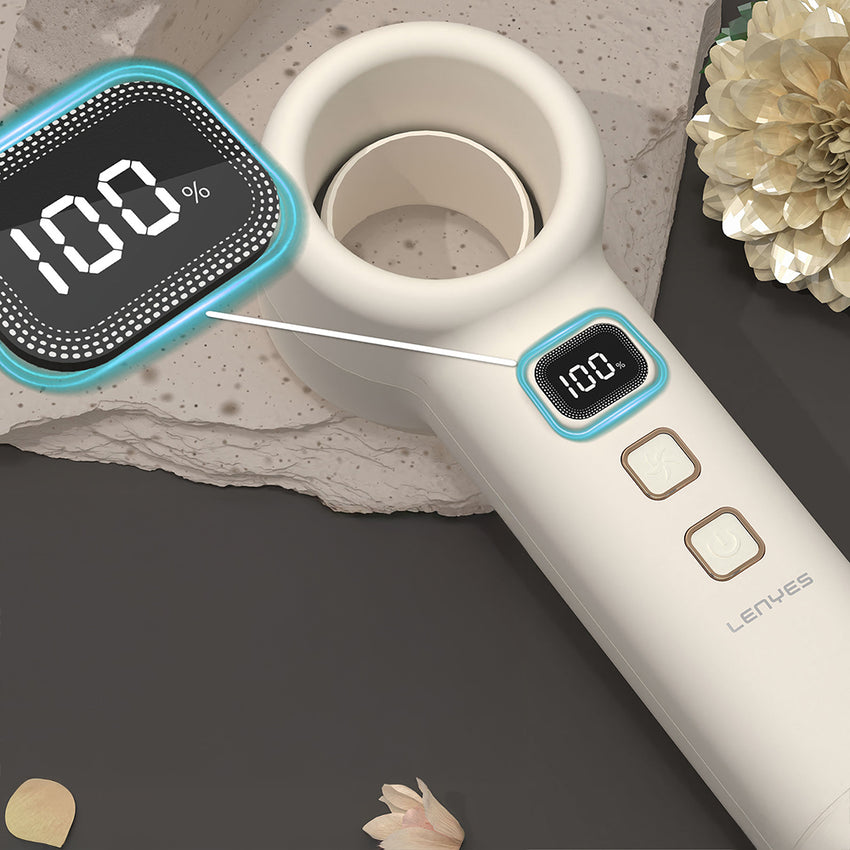 Lenyes LHF21 Dijital LED Göstergeli Bıçaksız Portatif Soğutucu El Fanı 36000 RPM