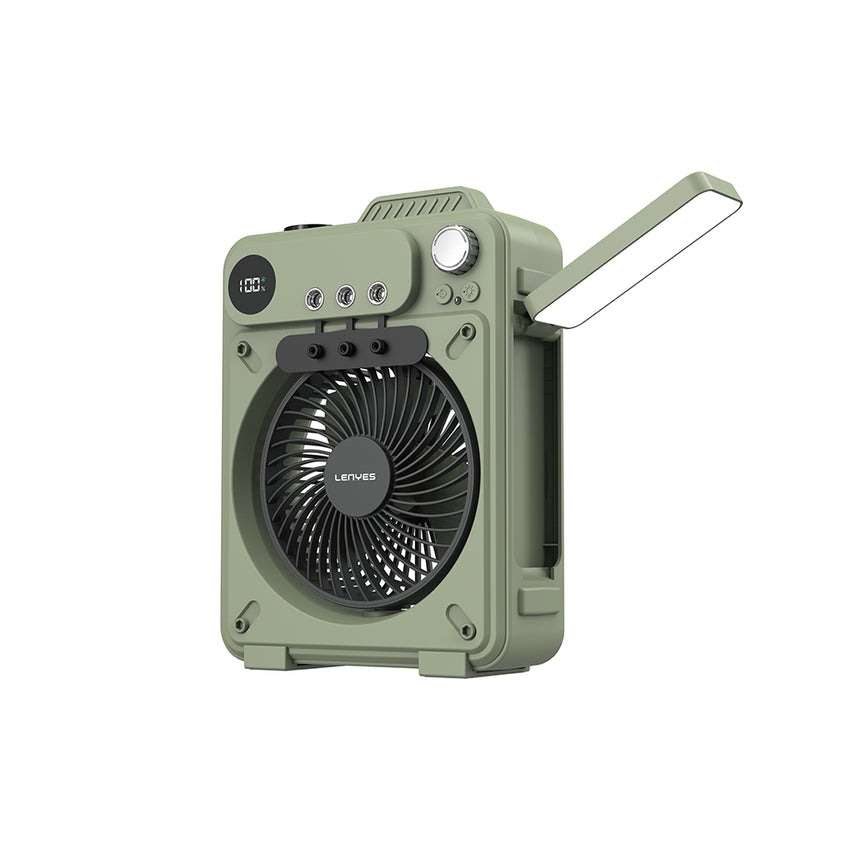 Lenyes LHF25 Dijital LED Göstergeli Su Hazneli Gece Lambalı Outdoor Soğutucu Fan