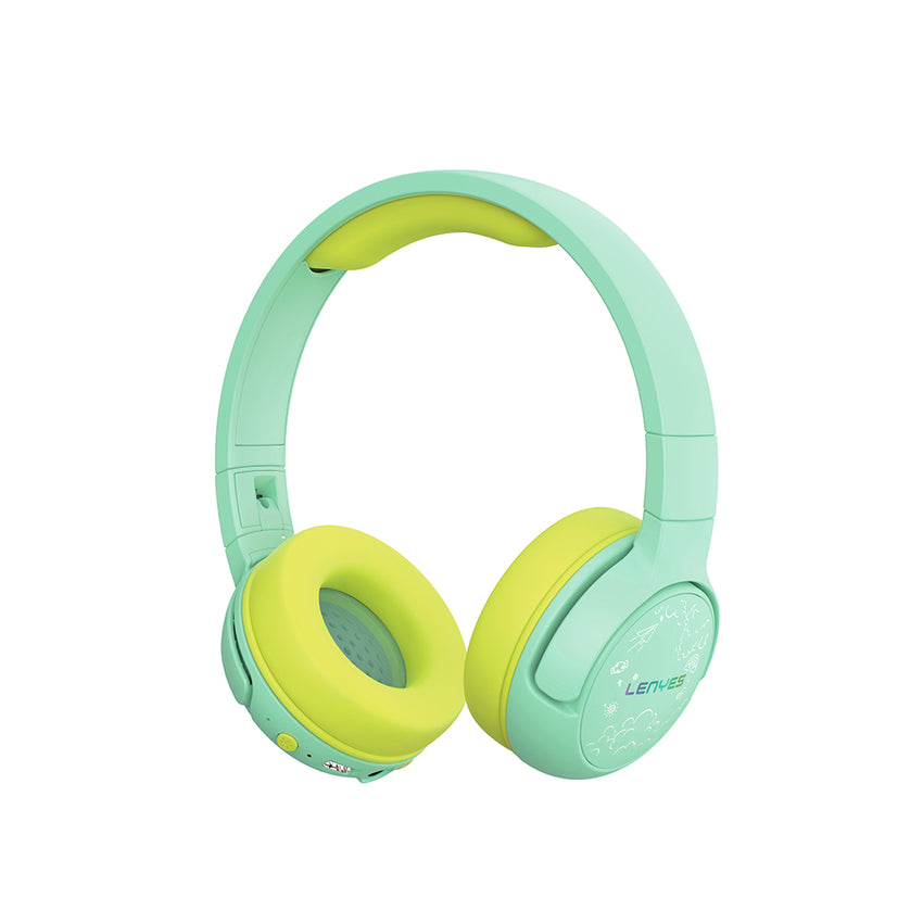 Lenyes LKH30 Bluetooth 5.3 Çocuk Kulaklığı, RGB Işık Efekti, Ses Sınırı ve 20 Saat Pil Ömrü
