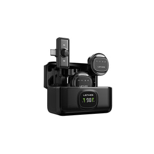 Lenyes LM204-TC Type-C Kablosuz Yaka Mikrofonu