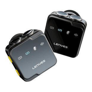 Lenyes LM205 2in1 Type-C & Lightning Bağlantılı Yapay Zeka Gürültü Engelleyicili Kablosuz Yaka Mikrofonu