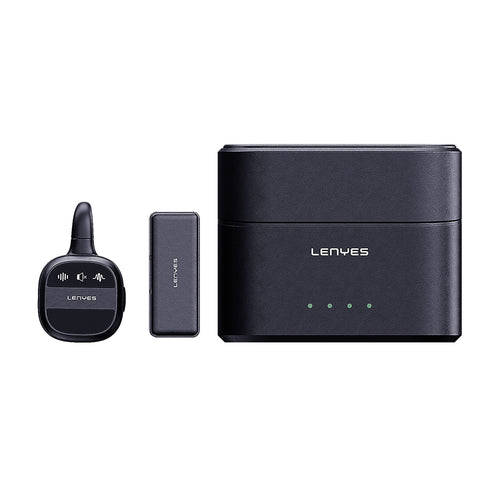 Lenyes LM209 | Lightning Portlu Kablosuz Yaka Mikrofonu 25m Menzil & 5 Saat Kullanım