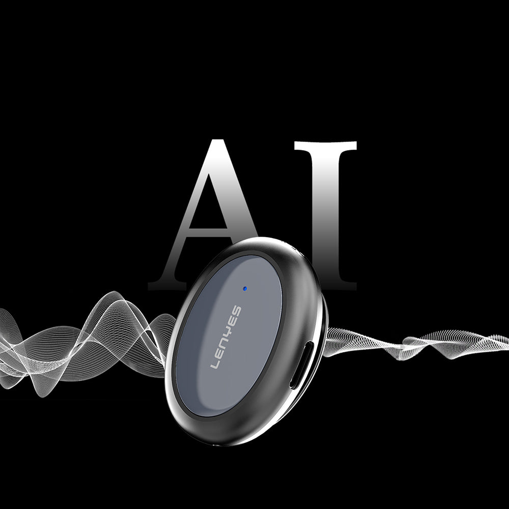 Lenyes LM211-L | AI Destekli Lightning Kablosuz Yaka Mikrofonu
