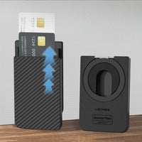 Lenyes LMW103 | Aramid Fiber Magnetik Metal Standlı Kartlık