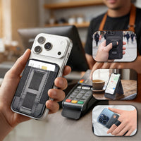 Lenyes LMW104 | Manyetik Standlı Kartlık Telefon Tutucu