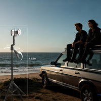 Lenyes LPH119 | Yapay Zeka Destekli Dolgu Işıklı 360° Dönebilen Selfie Çubuğu ve Tripod