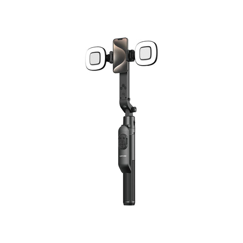 Lenyes LPH119 | Yapay Zeka Destekli Dolgu Işıklı 360° Dönebilen Selfie Çubuğu ve Tripod