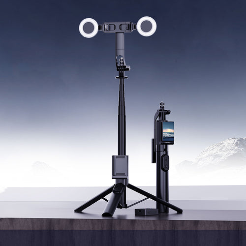 Lenyes LPH120 | Uzaktan Kumandalı Ekranlı Tripod ve Selfie Çubuğu