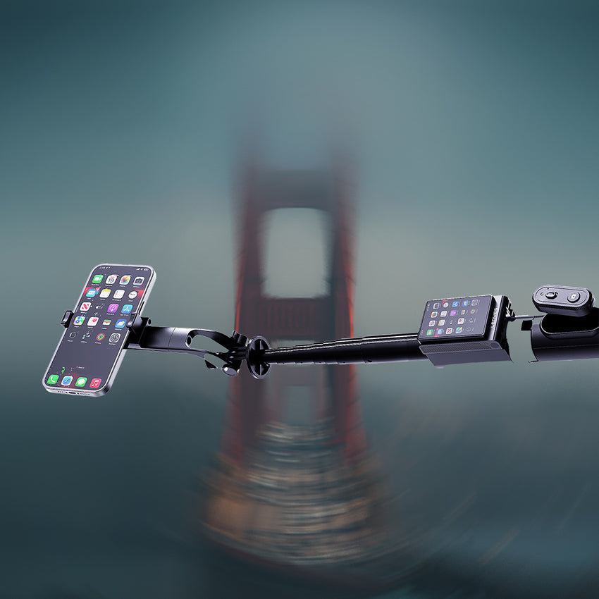 Lenyes LPH120 | Uzaktan Kumandalı Ekranlı Tripod ve Selfie Çubuğu