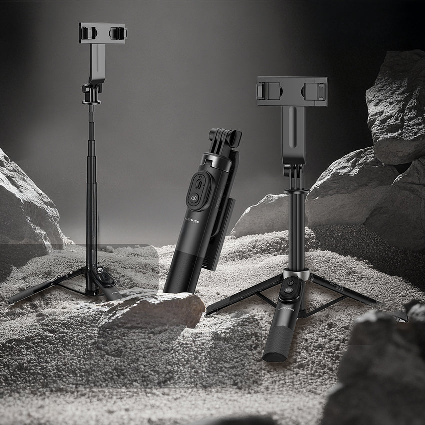 Lenyes LPH122 | Bluetooth Kumandalı Mini Tripod ve Selfie Çubuğu