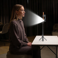 Lenyes LPH124 RGB Dolgu Işıklı Teleskopik Tripod ve Mini Selfie Çubuğu