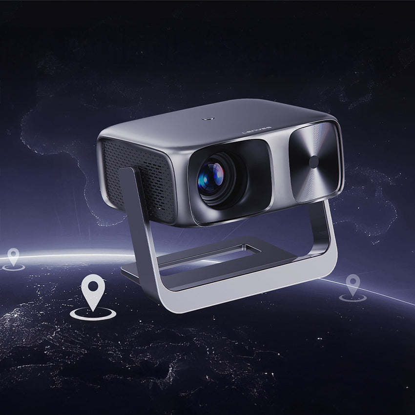 Lenyes LPR06 | 600 ANSI Full HD 1080P Wi-Fi 6 Bluetooth 5.1 Akıllı Projektör (4K Destekli)