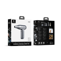 Lenyes LTF02 | 90000rpm LED Göstergeli Turbo El Fanı ve Toz Temizleyici