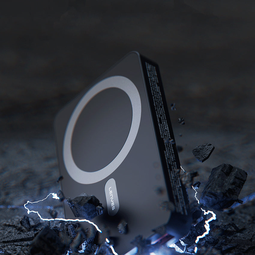 Lenyes P32-1 | M-safe Aramid Fiber 15W Kablosuz Powerbank 10000mAh