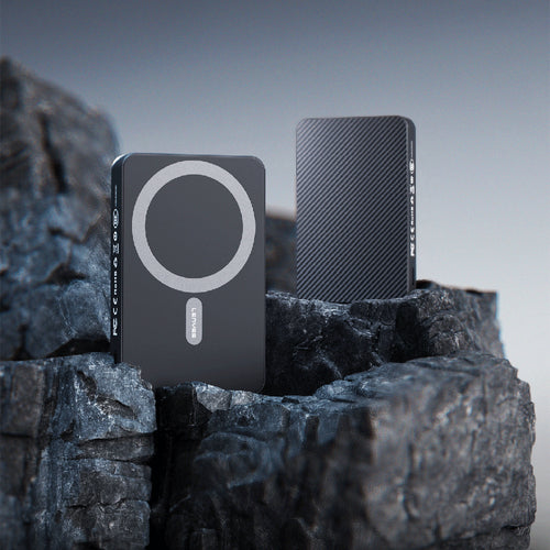 Lenyes P32 | M-safe Şarj Özellikli Aramid Fiber 15W Kablosuz Powerbank 5000mAh