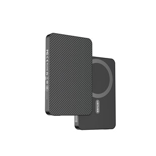 Lenyes P32 | M-safe Şarj Özellikli Aramid Fiber 15W Kablosuz Powerbank 5000mAh
