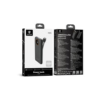 Lenyes P851L Dijital LED Göstergeli Type-C ve Lightning Kablolu Powerbank 22.5W 10000mAh