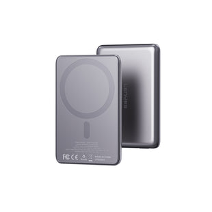 Lenyes PW0015D | Ultra İnce Manyetik Kablosuz Powerbank 15W 5000mAh LED Göstergeli