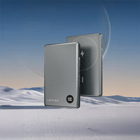 Lenyes PW037D | Ultra İnce 15W MagSafe Uyumlu Powerbank 5000mAh | LED Ekranlı