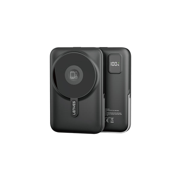 Lenyes PW1002D | 20W LED Ekranlı Standlı Kablosuz Powerbank 10000mAh