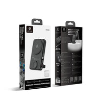 Lenyes PW1003D Akıllı Saat ve Telefon Şarj Özellikli Standlı Wireless Powerbank 22.5W 10000mAh