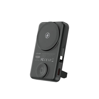 Lenyes PW1003D Akıllı Saat ve Telefon Şarj Özellikli Standlı Wireless Powerbank 22.5W 10000mAh