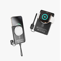 Lenyes PW1005D Standlı Akıllı Saat Kablosuz Şarj Özellikli Wireless Powerbank 20W 10000mAh