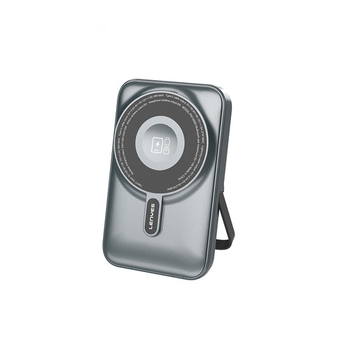 Lenyes PW1006D | 15W Kablosuz + LED Ekranlı 10000mAh Powerbank