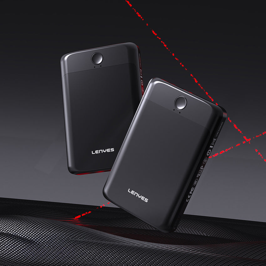 Lenyes PW1008D | Çeviri Özellikli PD 20W LED Ekranlı 15W Wireless Powerbank 10000mAh