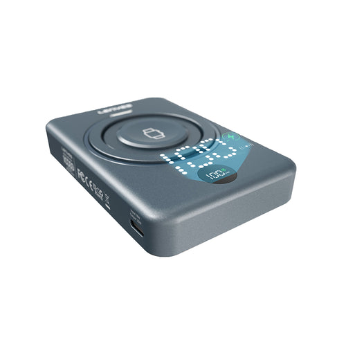 Lenyes PW1010D Standlı Akıllı Saat Kablosuz Şarj Özellikli Wireless Powerbank 20W 10000mAh