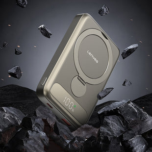 Lenyes PW1012D PD 20W 360° Döner Standlı Kablosuz Powerbank 15W 10000mAh
