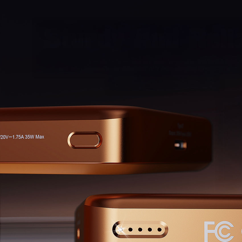 Lenyes PW1018D Qi2 Teknolojili Katı Hal Pilli Wireless Powerbank 35W 10000mAh