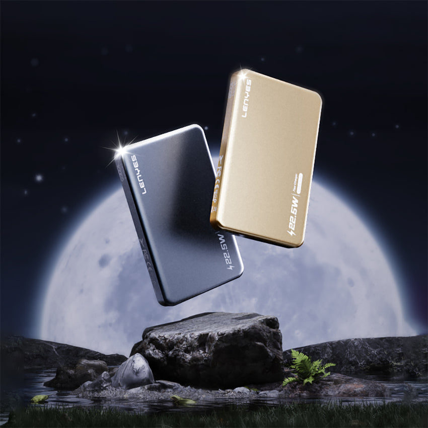 Lenyes PW119D | PD 20W Ultra İnce Wireless Powerbank 15W 10000mAh