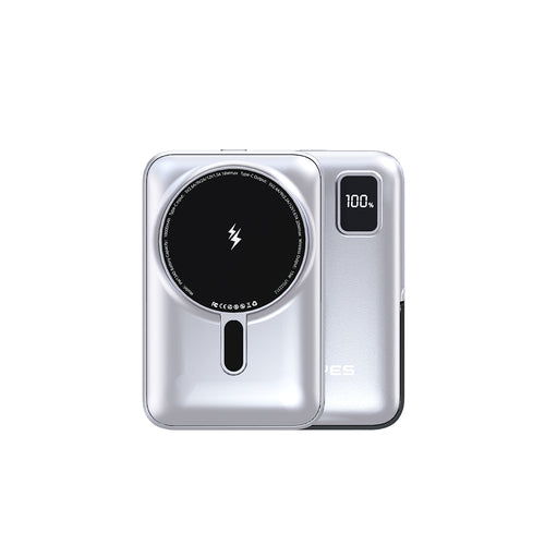 Lenyes PW134D | 20W Ultra İnce Standlı Wireless Powerbank LED Ekranlı 10000mAh
