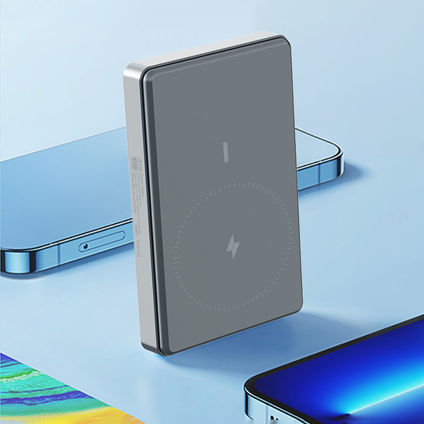 Lenyes PW137D | 20W Ultra İnce Wireless Powerbank LED Ekranlı 10000mAh