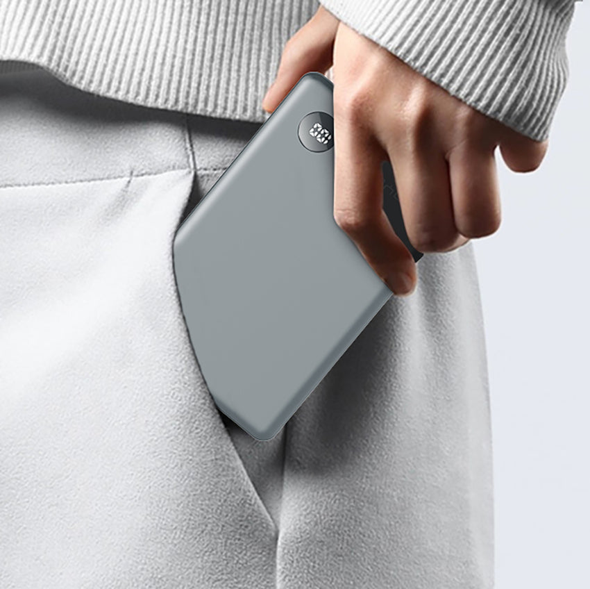 Lenyes PW137D | 20W Ultra İnce Wireless Powerbank LED Ekranlı 10000mAh