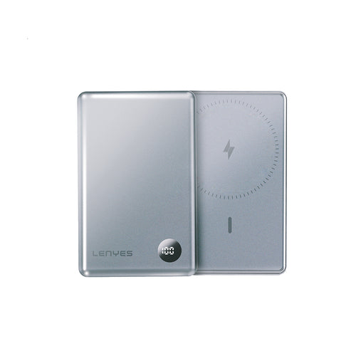 Lenyes PW137D | 20W Ultra İnce Wireless Powerbank LED Ekranlı 10000mAh