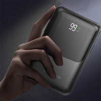 Lenyes PW223D | 22.5W Kablosuz Şarjlı LED Ekranlı Type-C & Lightning Powerbank 20000mAh