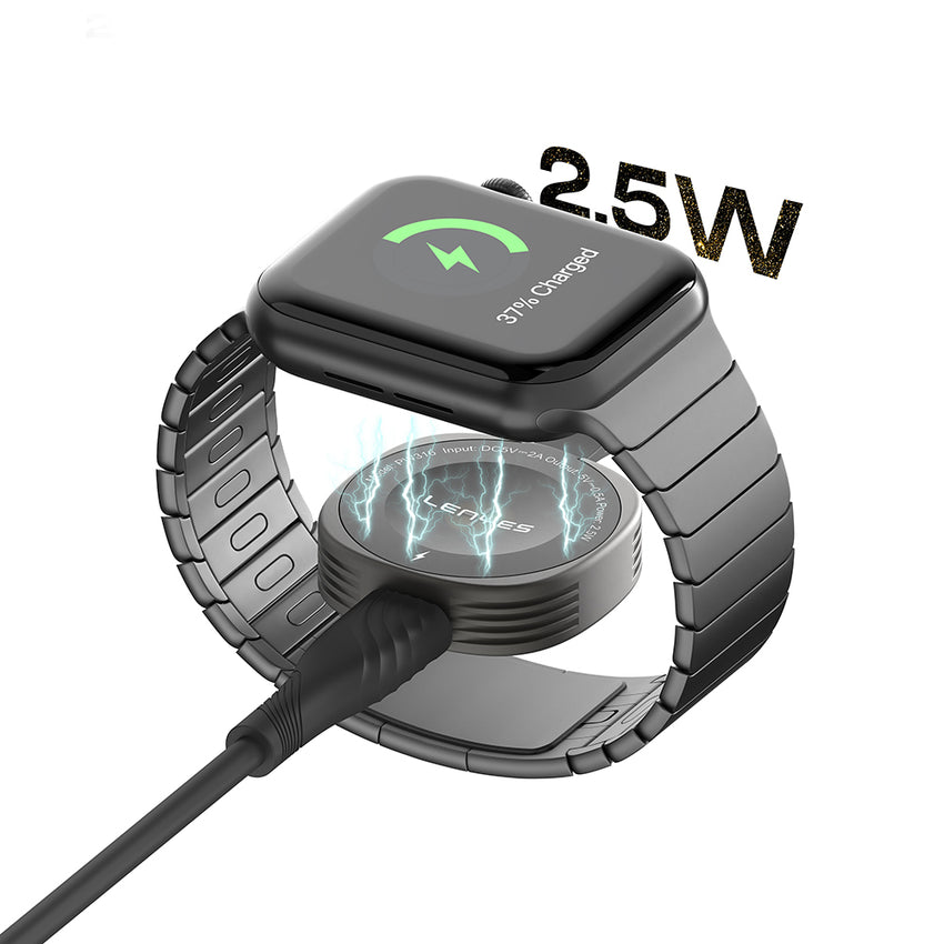 Lenyes PW316 | Mini Magnetik Wireless Akıllı Saat Şarj Cihazı 2.5W