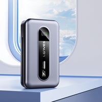 Lenyes PX1002D | 35W Hızlı Şarj Destekli Entegre 2 Kablolu Dijital LED Ekranlı Powerbank 10000mAh