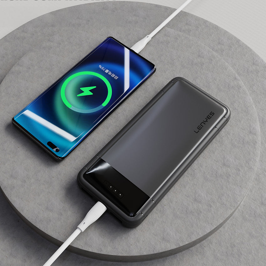 Lenyes PX133P | 10W 10000mAh Taşınabilir Powerbank | Çift Çıkışlı & LED Göstergeli