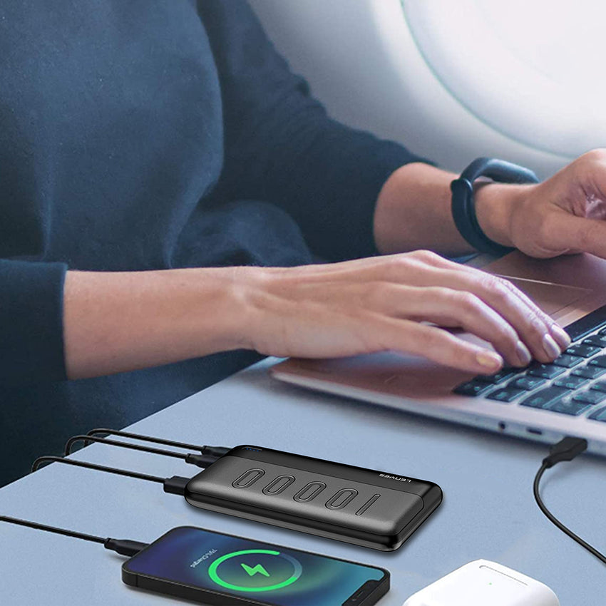 Lenyes PX135P | LED Göstergeli 10000mAh Powerbank | 10W Çift Çıkışlı