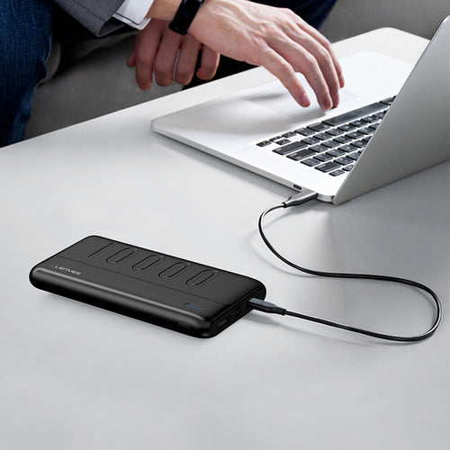 Lenyes PX135P | LED Göstergeli 10000mAh Powerbank | 10W Çift Çıkışlı
