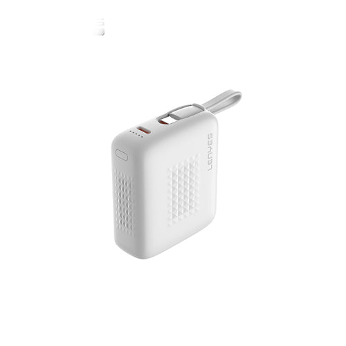 Lenyes PX169D Dahili Type-C Kablolu Mini Taşınabilir Powerbank 22.5W 10000mAh