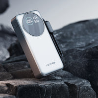 Lenyes PX2004D Dijital LED Ekranlı Dahili Lightning Kablolu Powerbank 22.5W 20000mAh